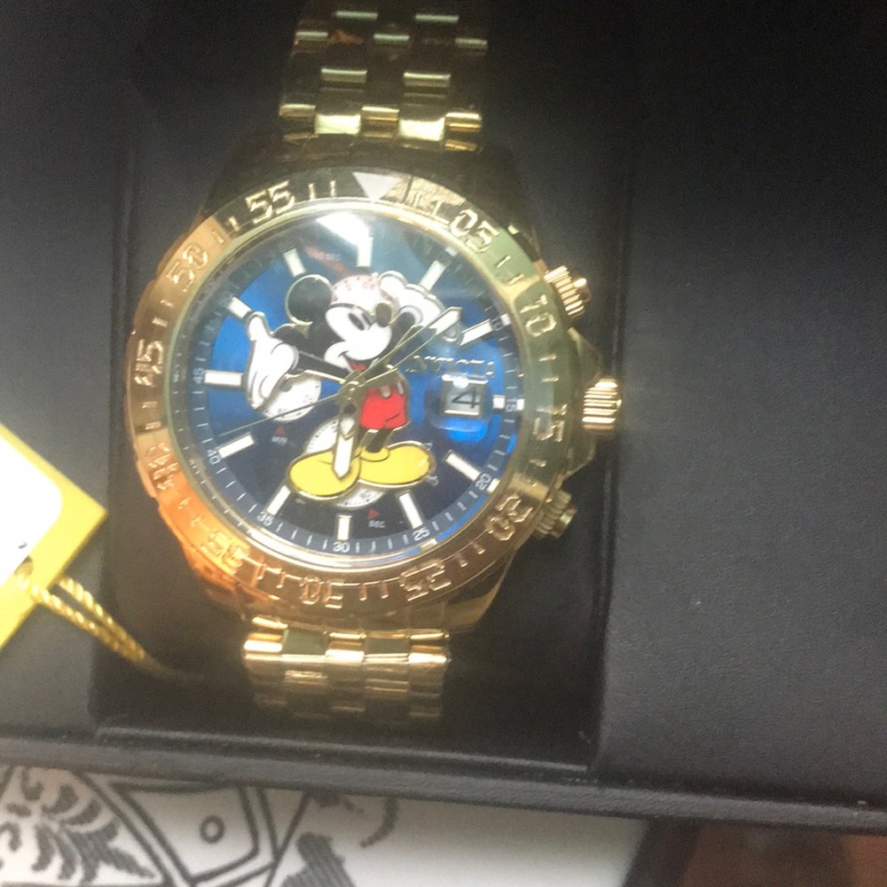 Invicta limited edition Mickey Mouse watch.